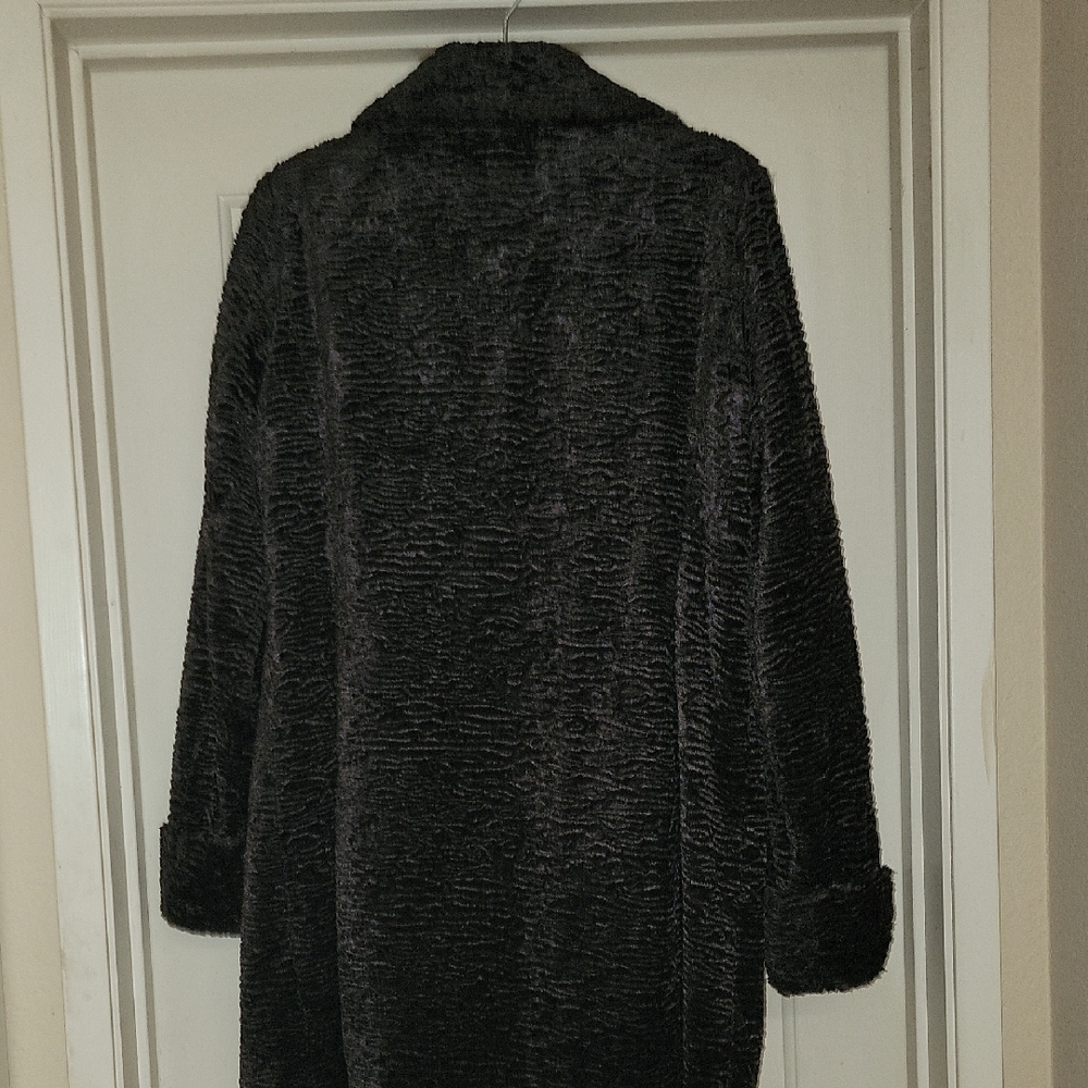 Chocolate Faux fur  Coat